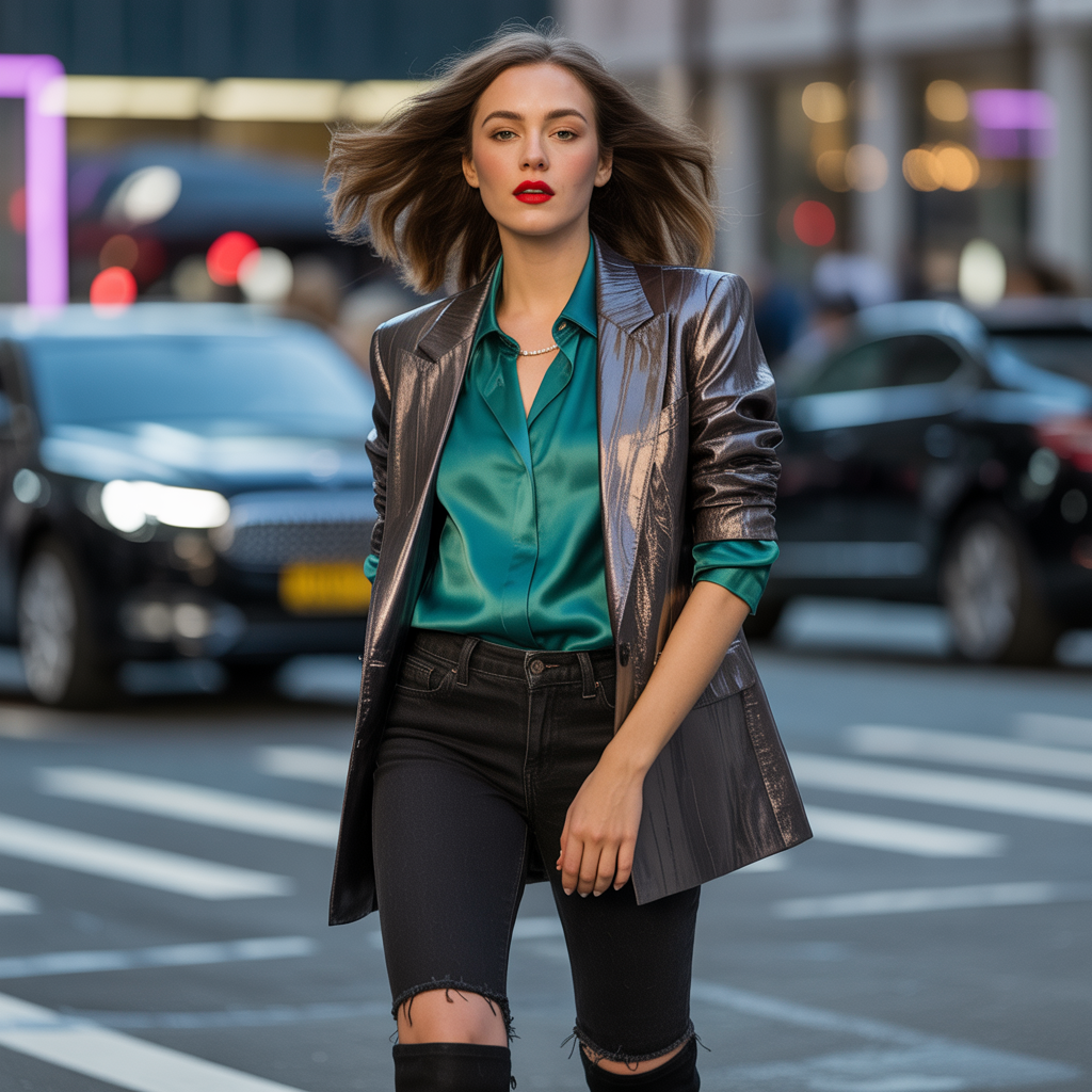 outfit with black jeans