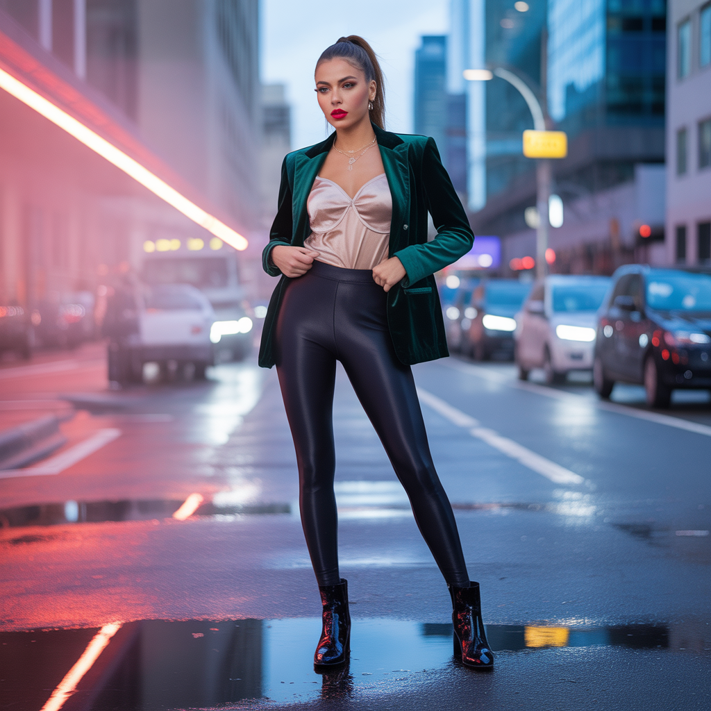 outfit with leggings