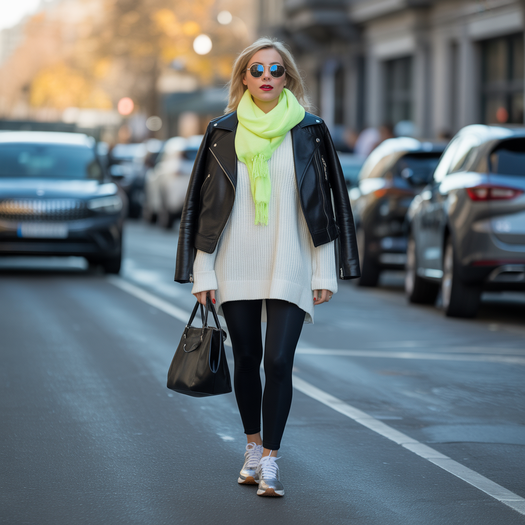 outfits that go with black leggings