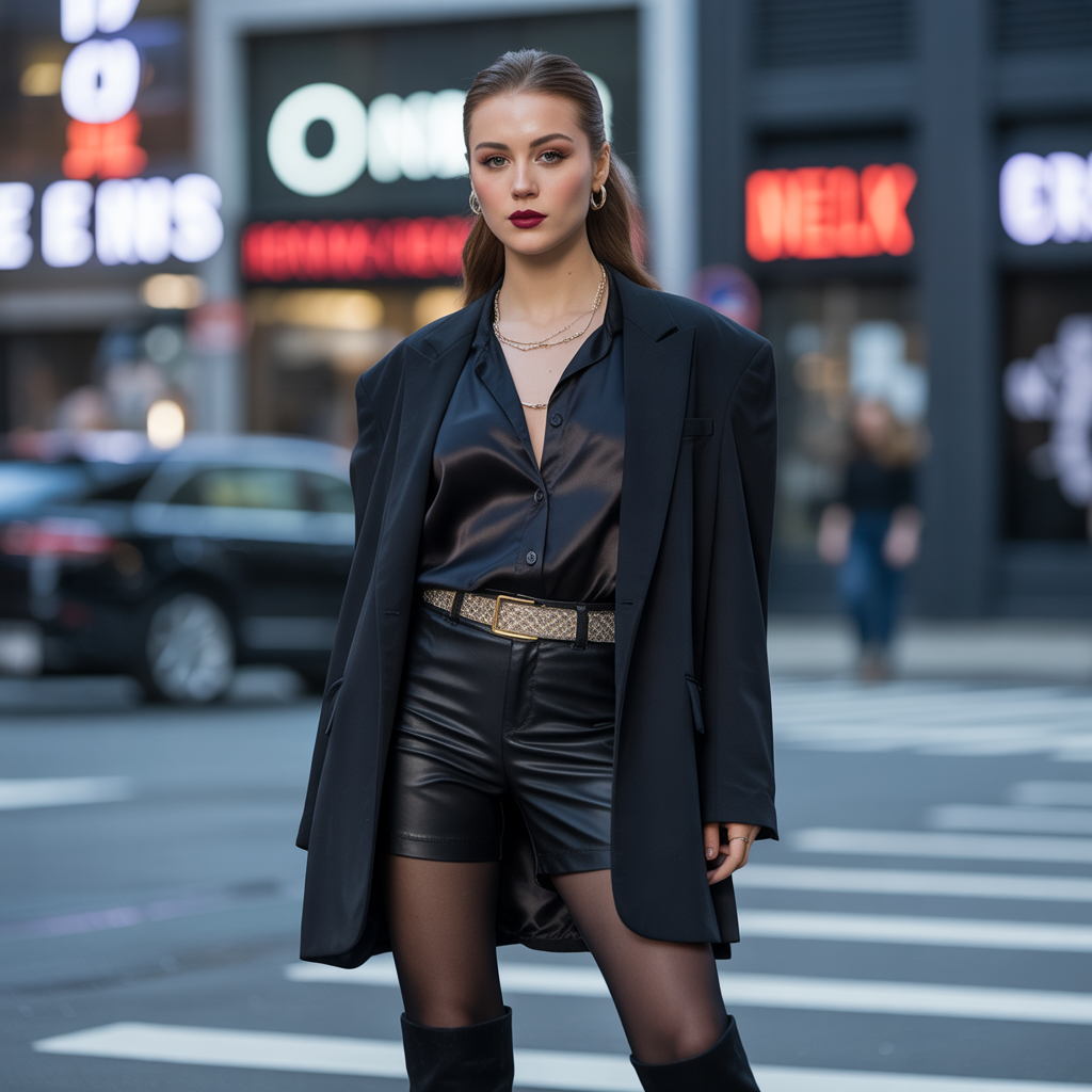 outfits that go with black leggings