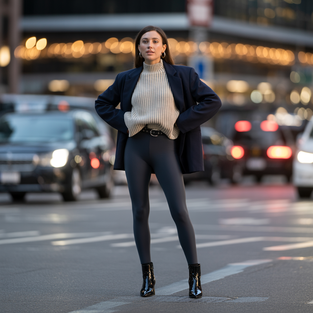 outfits that go with black leggings