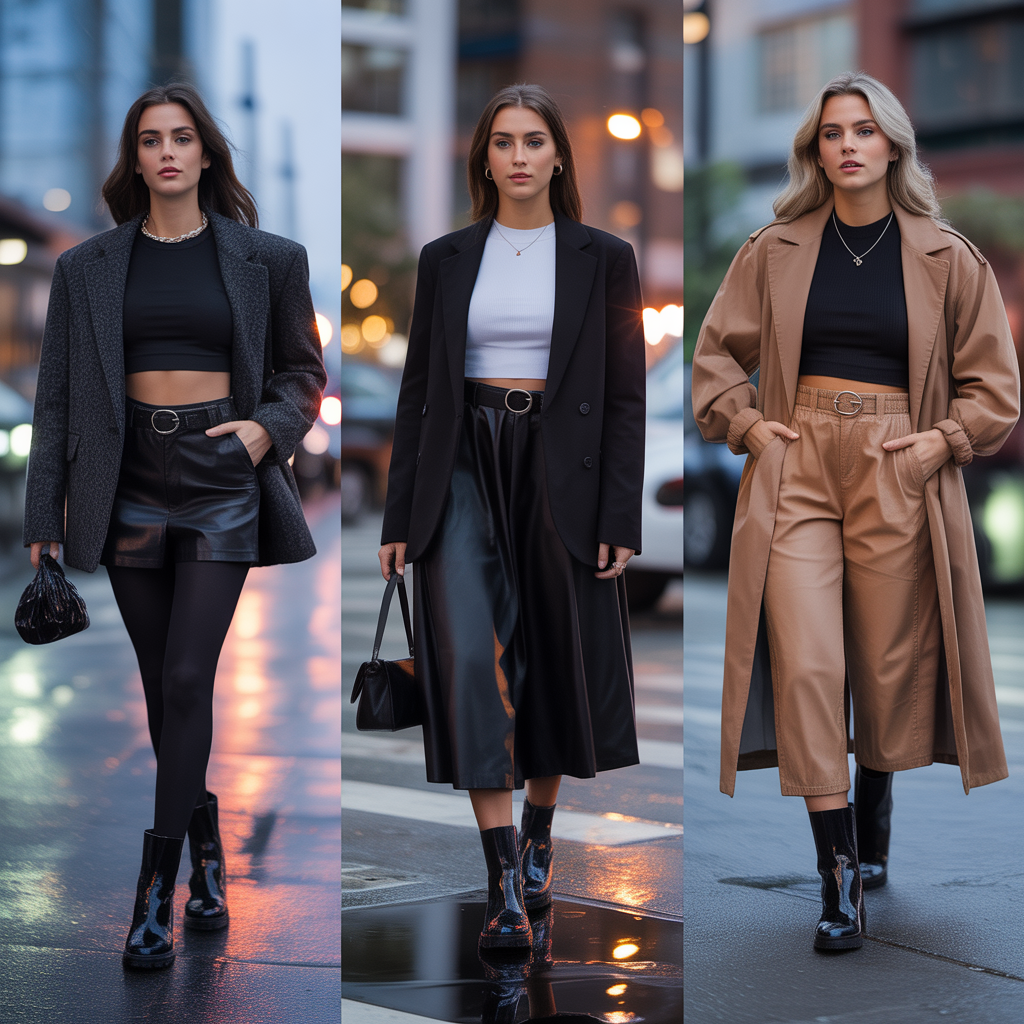 outfits that go with black leggings
