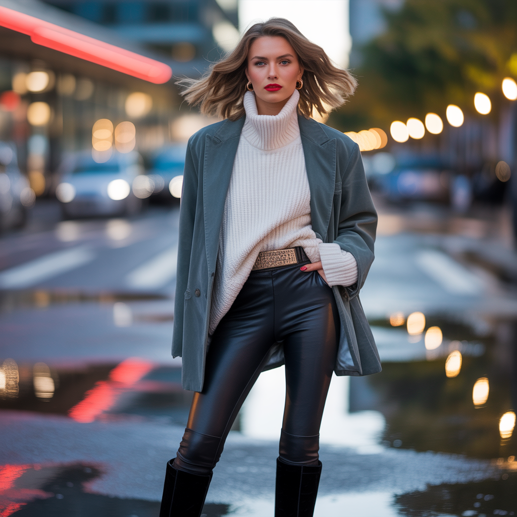 outfits that go with black leggings