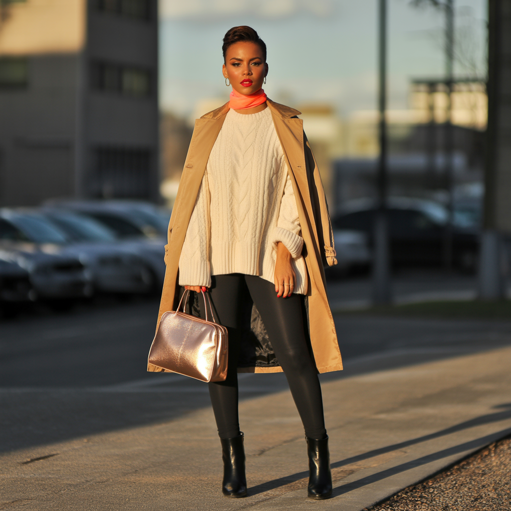 outfits that go with black leggings