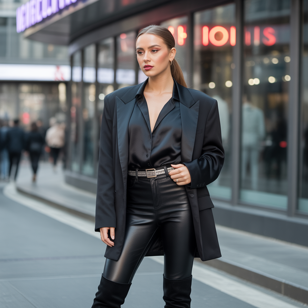 outfits that go with black leggings