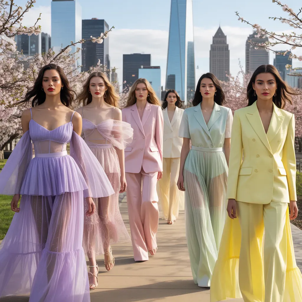 pastel spring outfits 2025