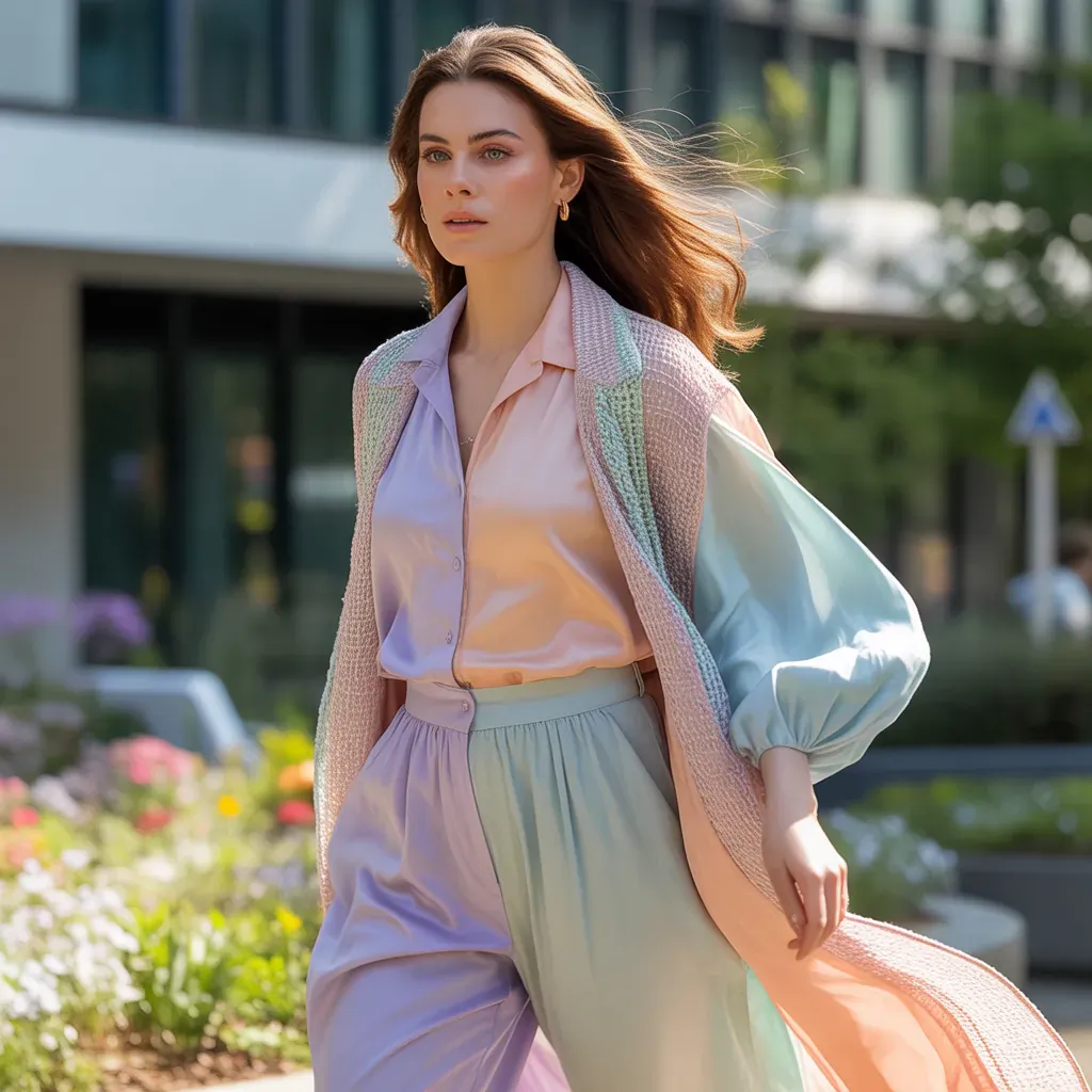 pastel spring outfits 2025