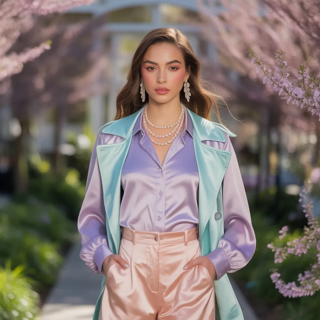 pastel spring outfits 2025