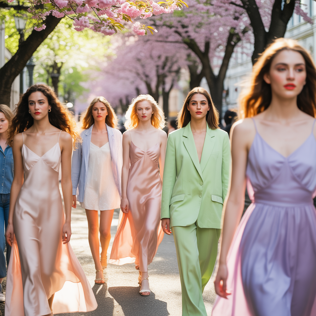 pastel spring outfits 2025