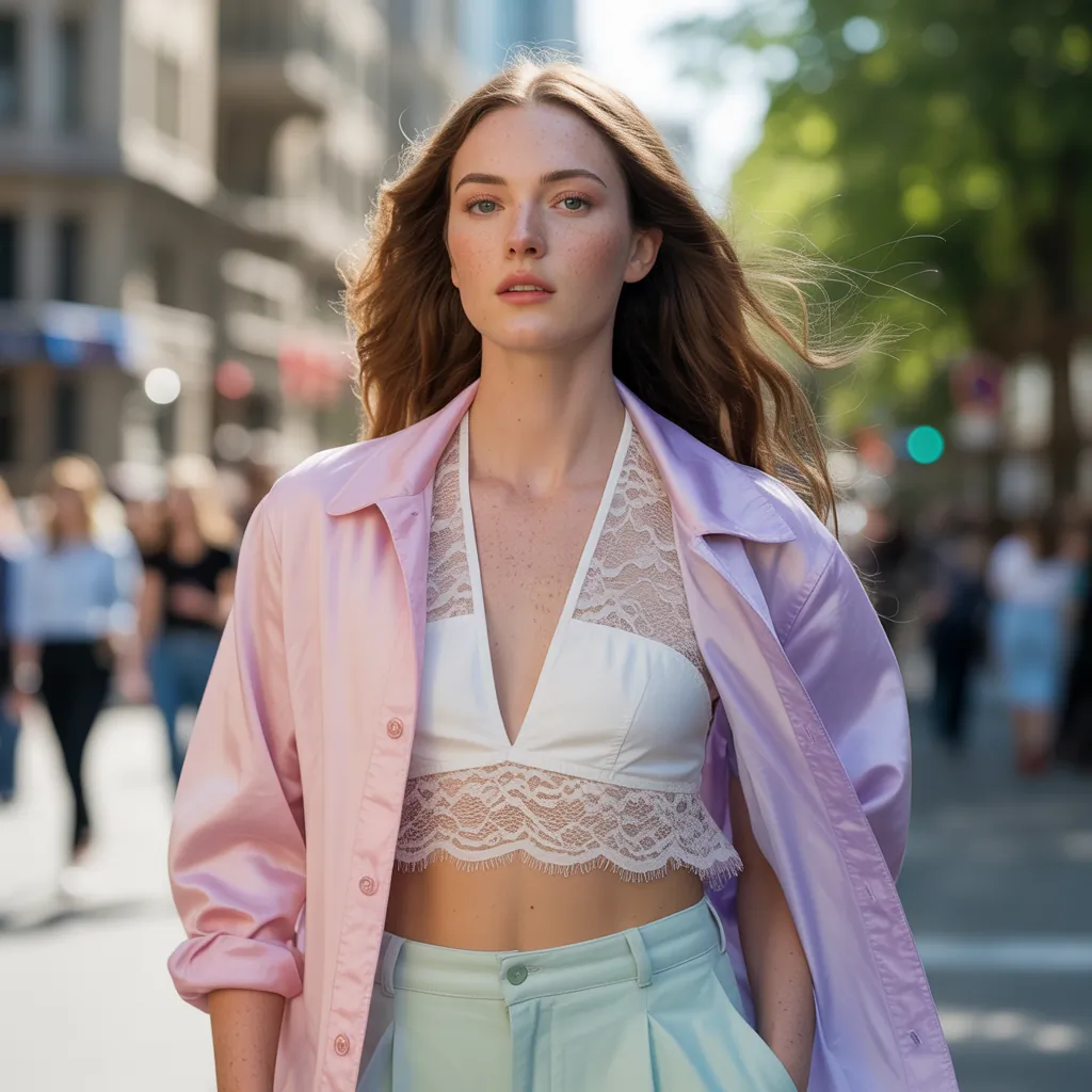 pastel spring outfits 2025