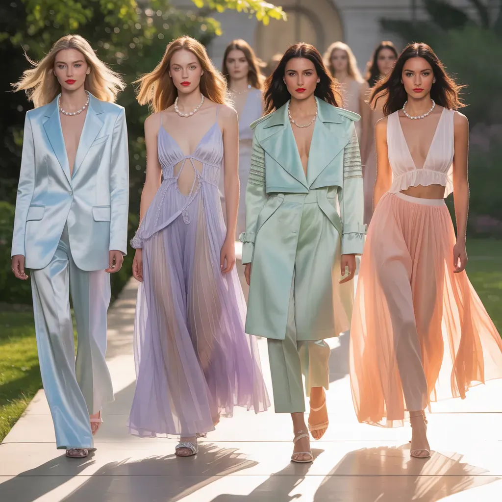 pastel spring outfits 2025