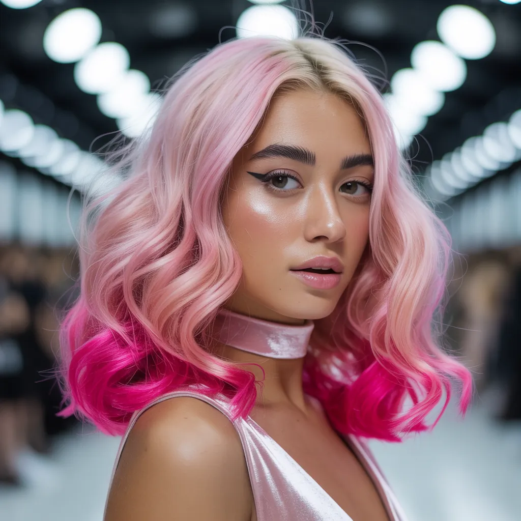 pink hair color ideas