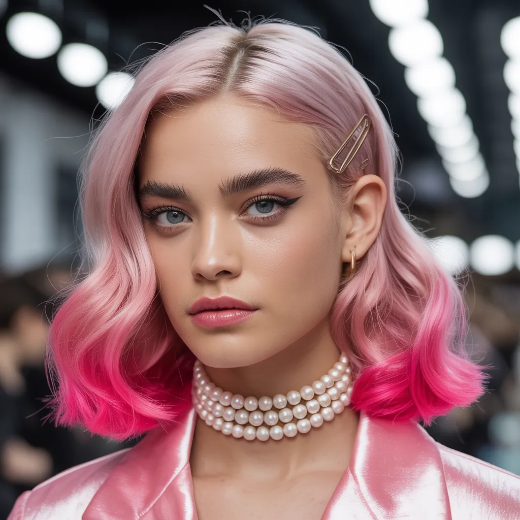 pink hair color ideas