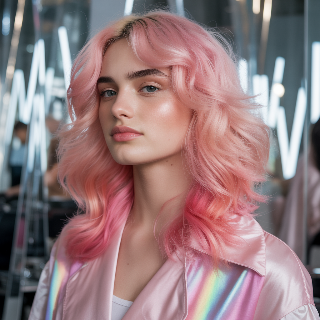 pink hair color ideas