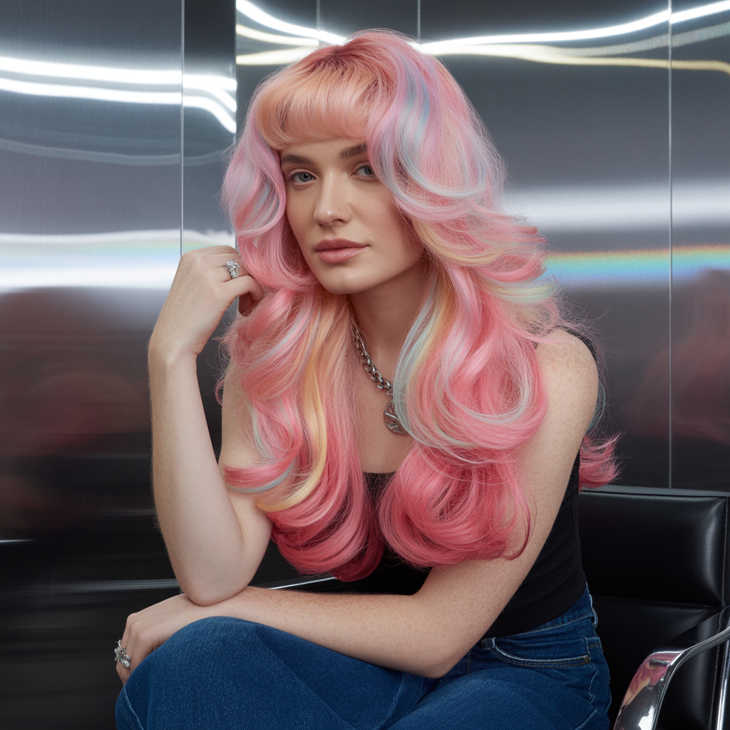 pink hair color ideas
