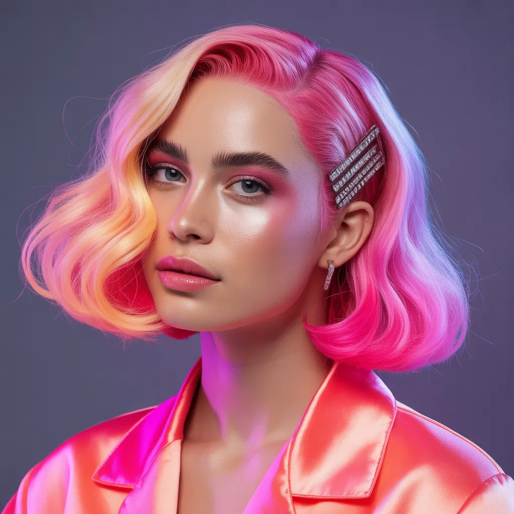 pink hair color ideas