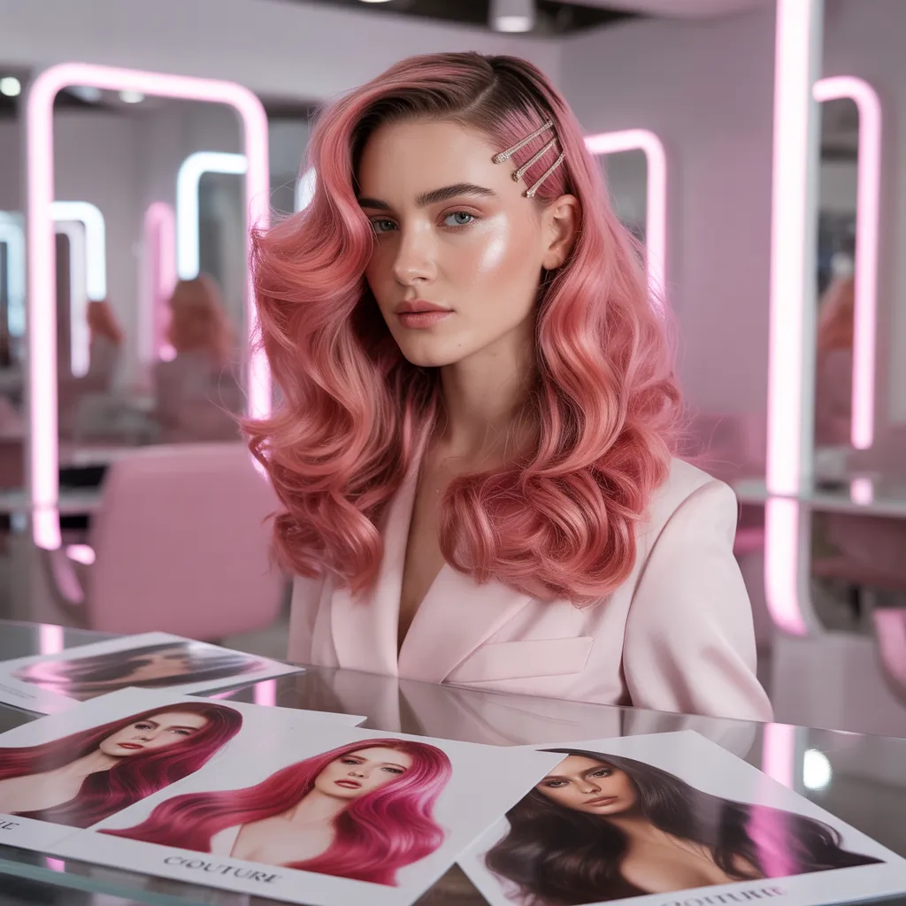 pink hair color ideas