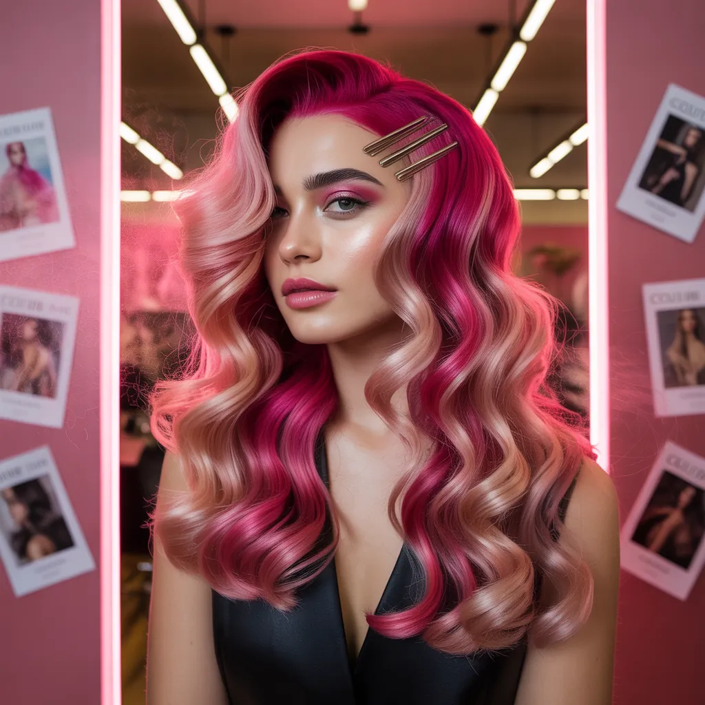 pink hair color ideas