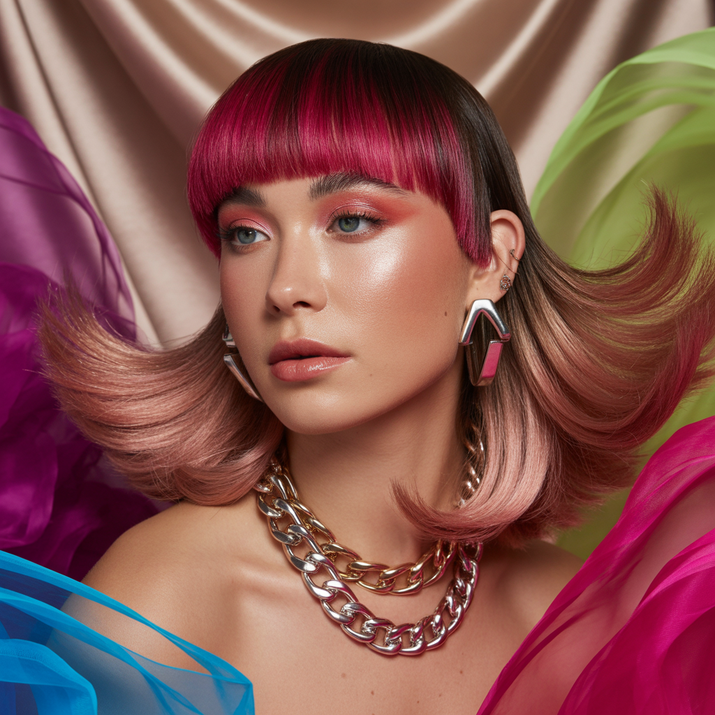 pink hair color ideas