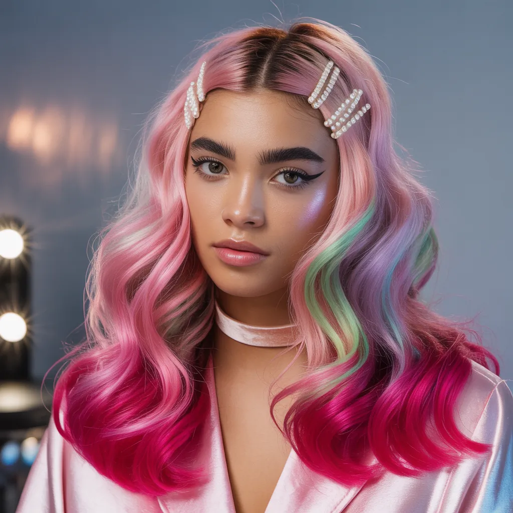 pink hair color ideas