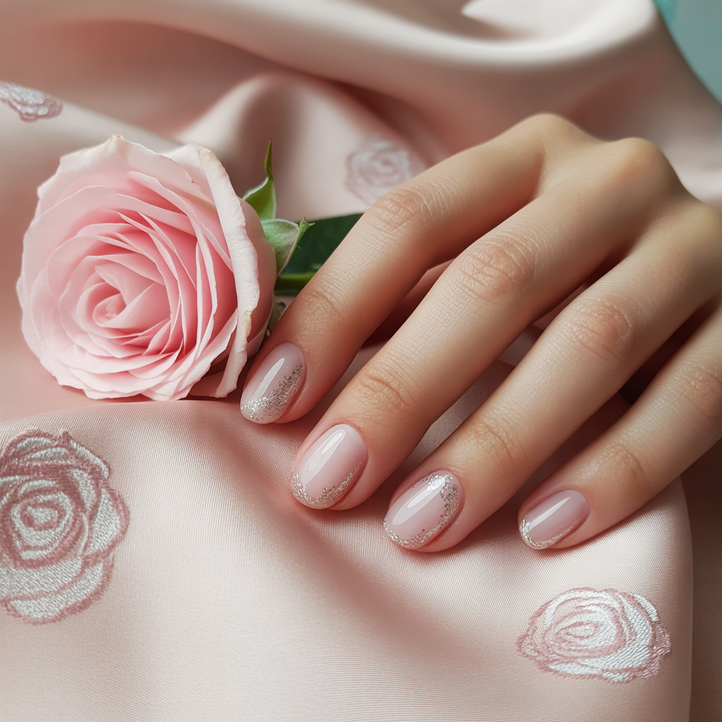 pink nails