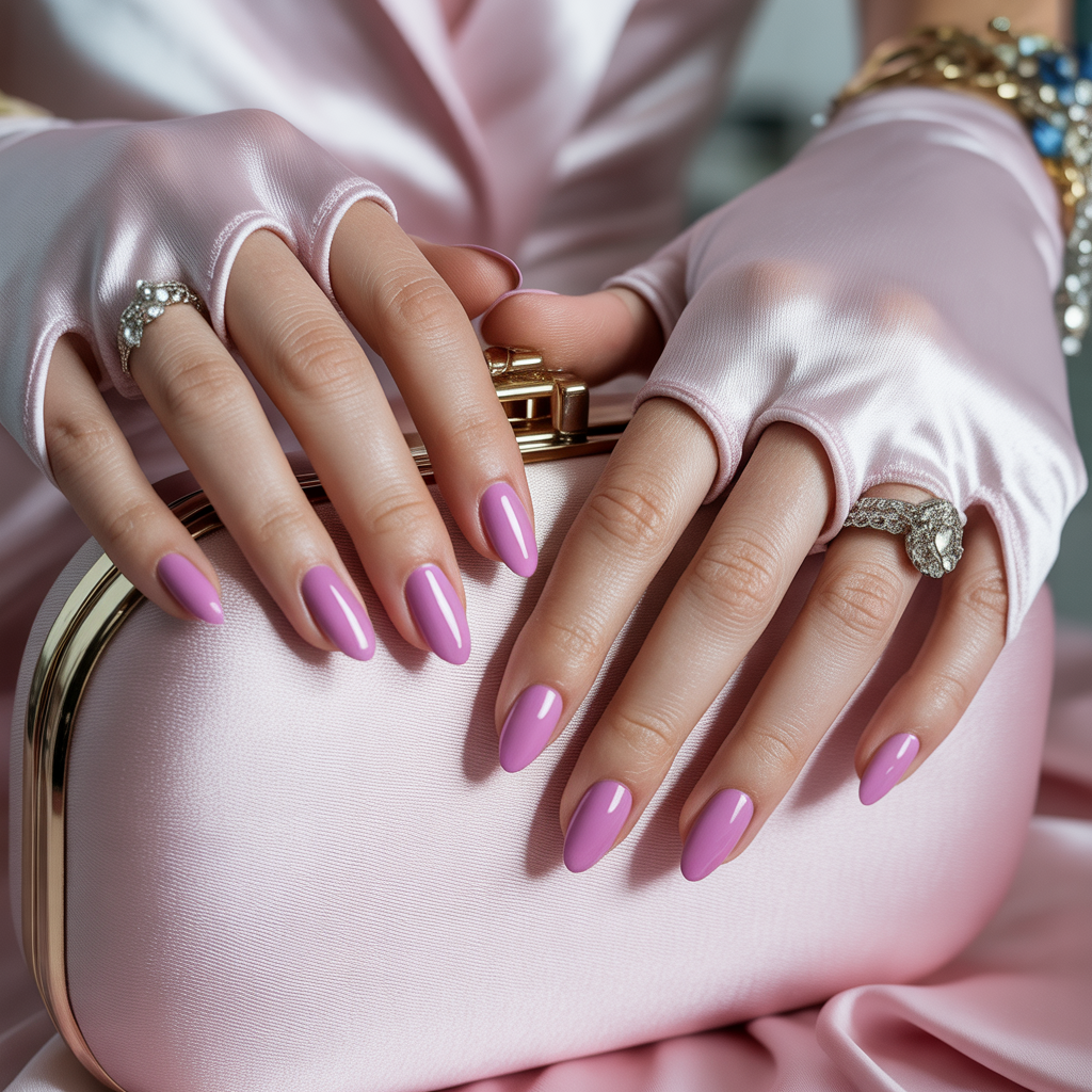 pink nails
