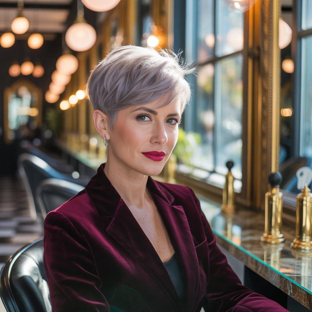 pixie cuts for women over 40