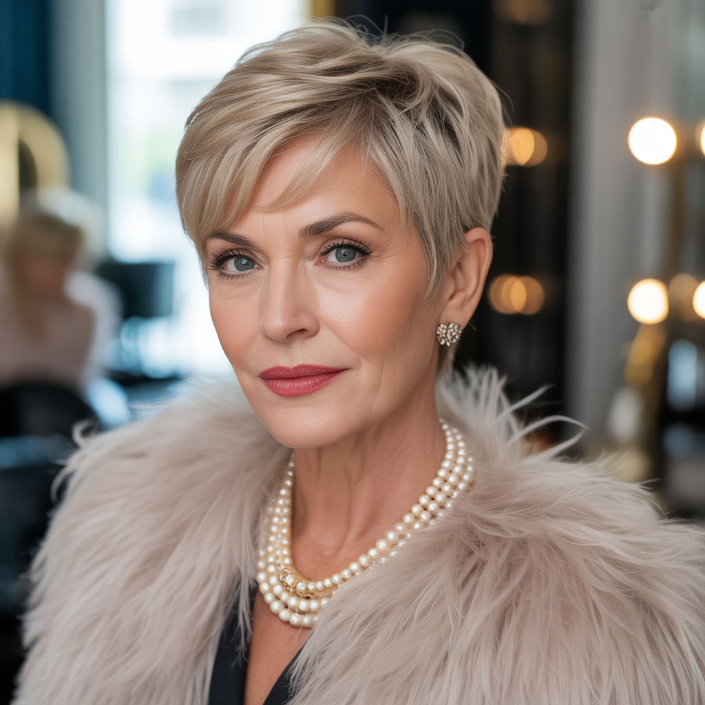 pixie cuts for women over 40