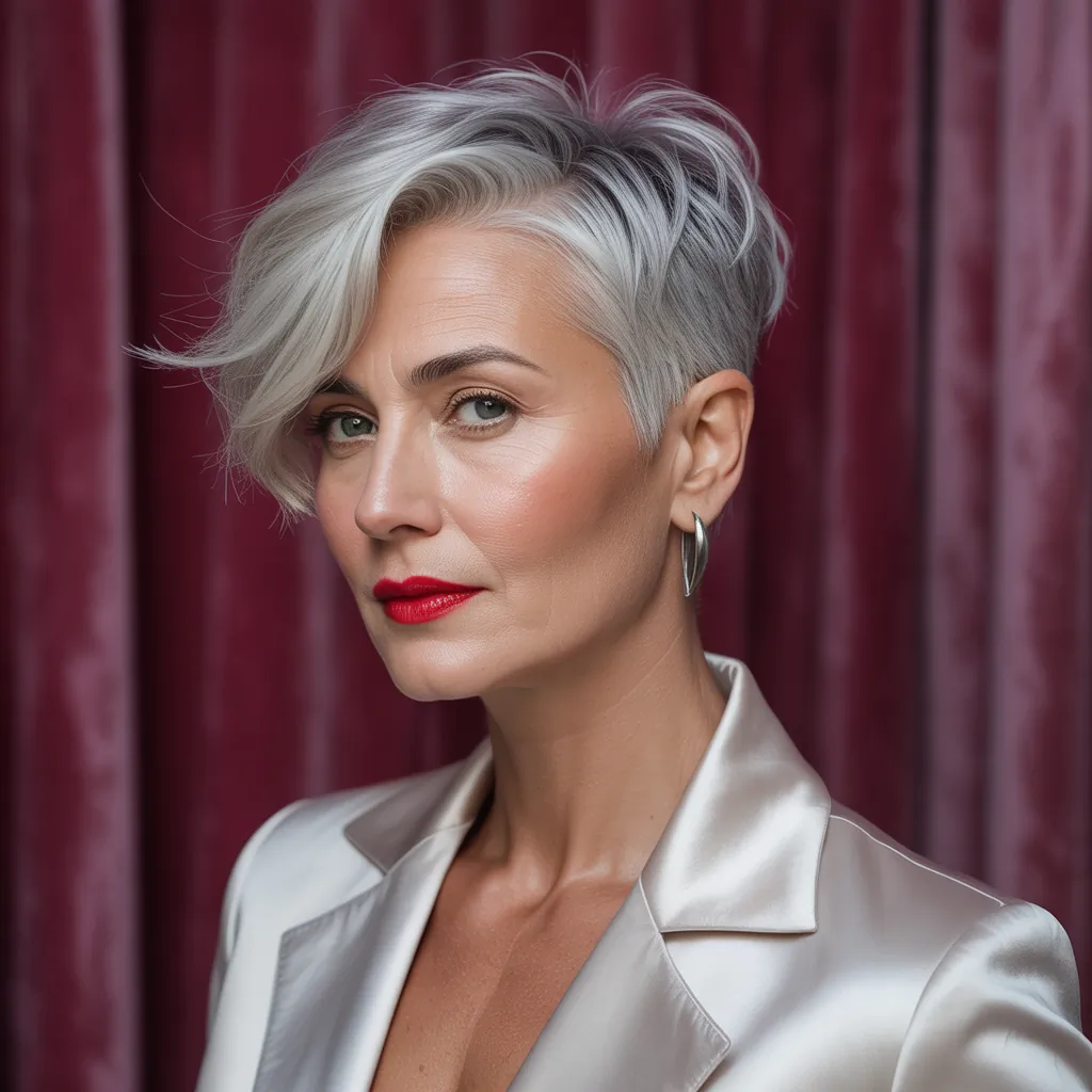 pixie cuts for women over 40
