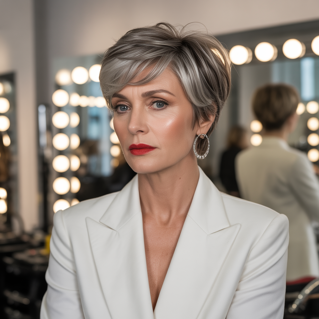pixie cuts for women over 40