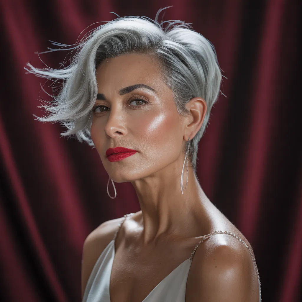 pixie cuts for women over 40