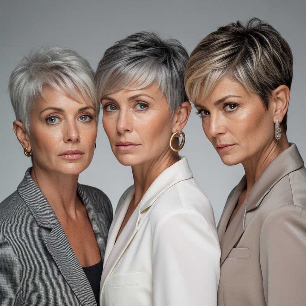 pixie cuts for women over 40