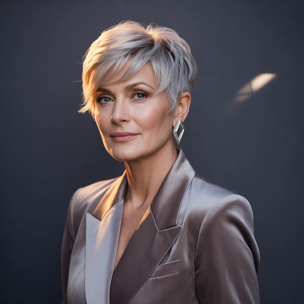pixie cuts for women over 40