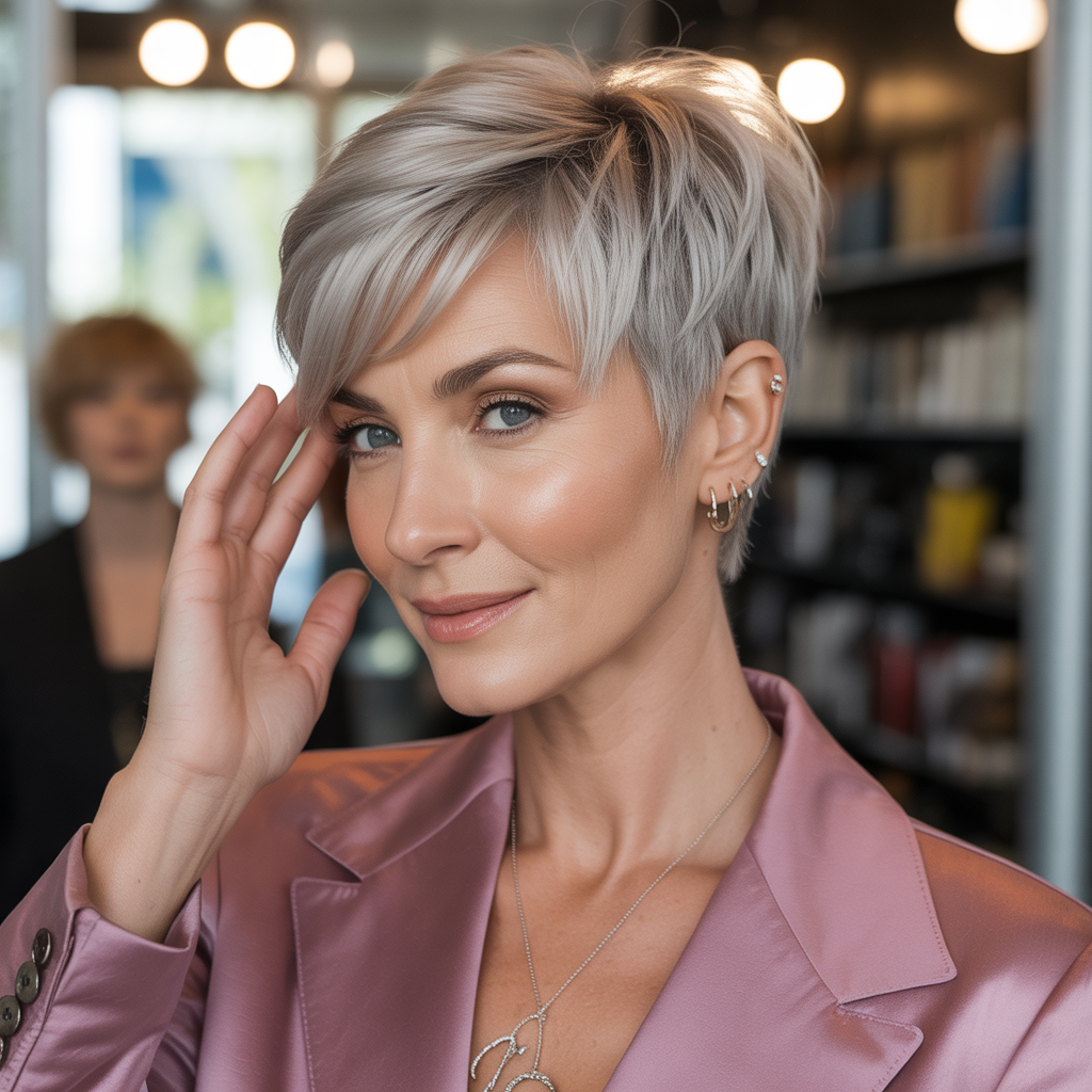 pixie cuts for women over 40