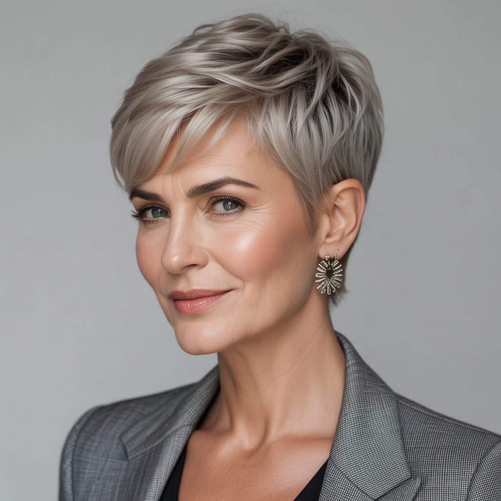 pixie cuts for women over 40