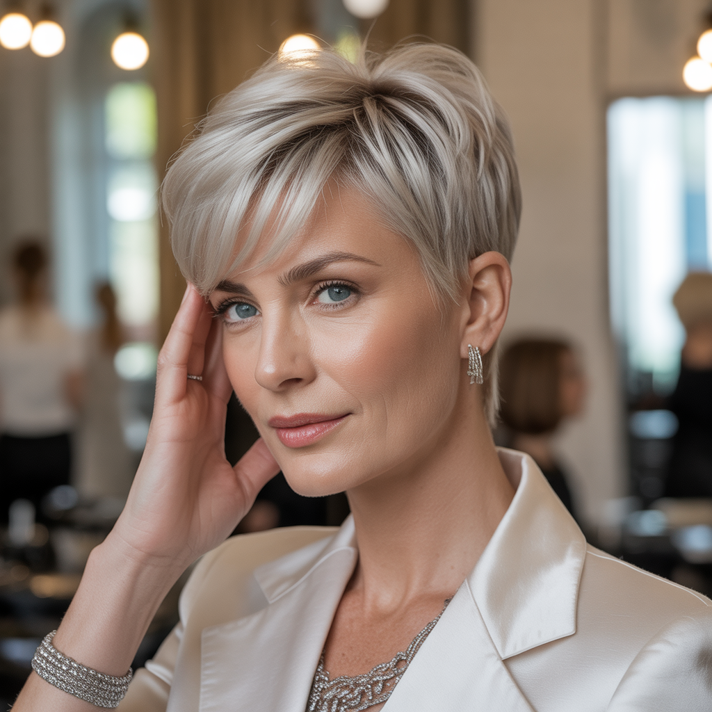 pixie cuts for women over 40