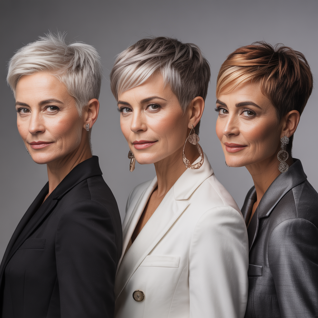 pixie cuts for women over 40