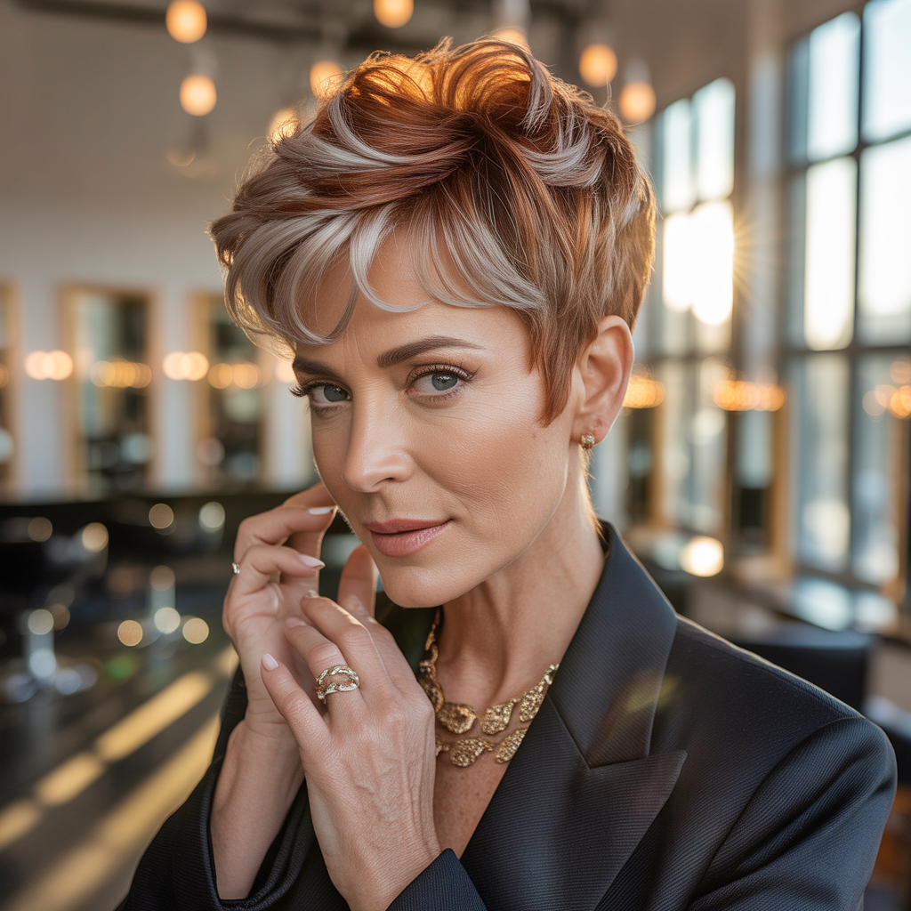 pixie cuts for women over 40