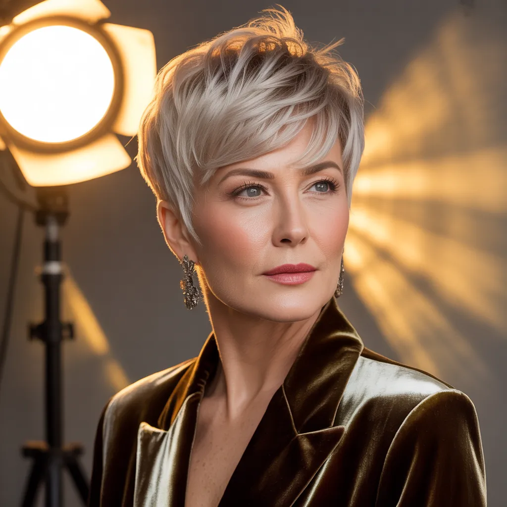 pixie cuts for women over 40