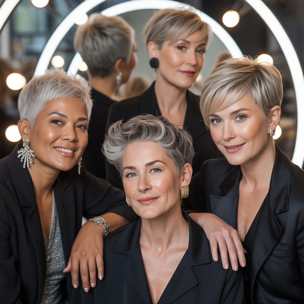pixie cuts for women over 40