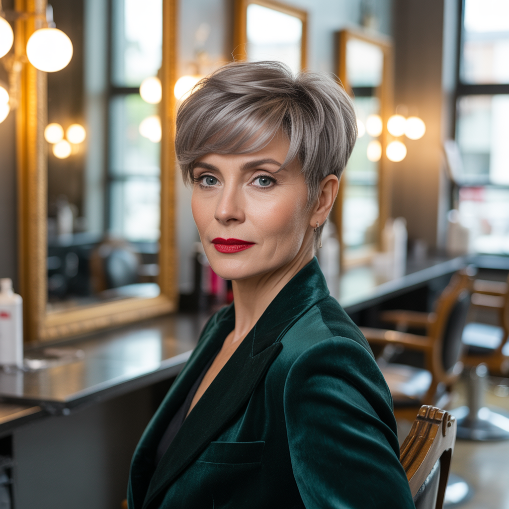 pixie cuts for women over 40