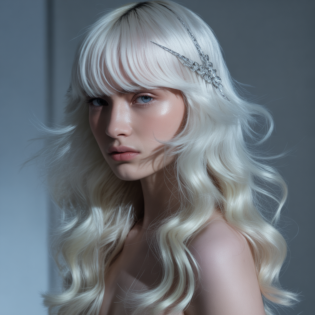 platinum blonde hairstyles