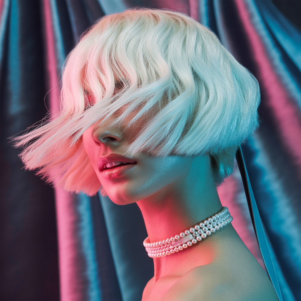 platinum blonde hairstyles