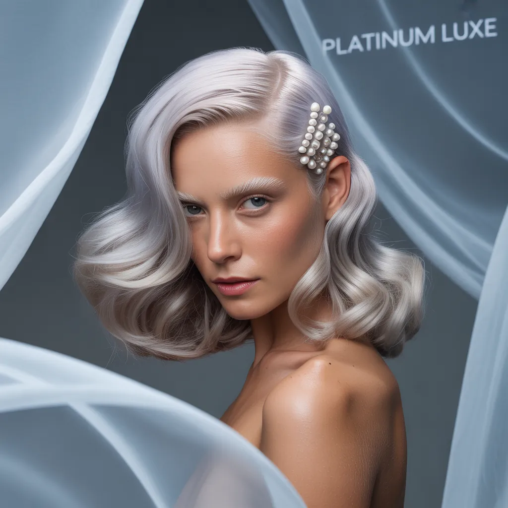 platinum blonde hairstyles
