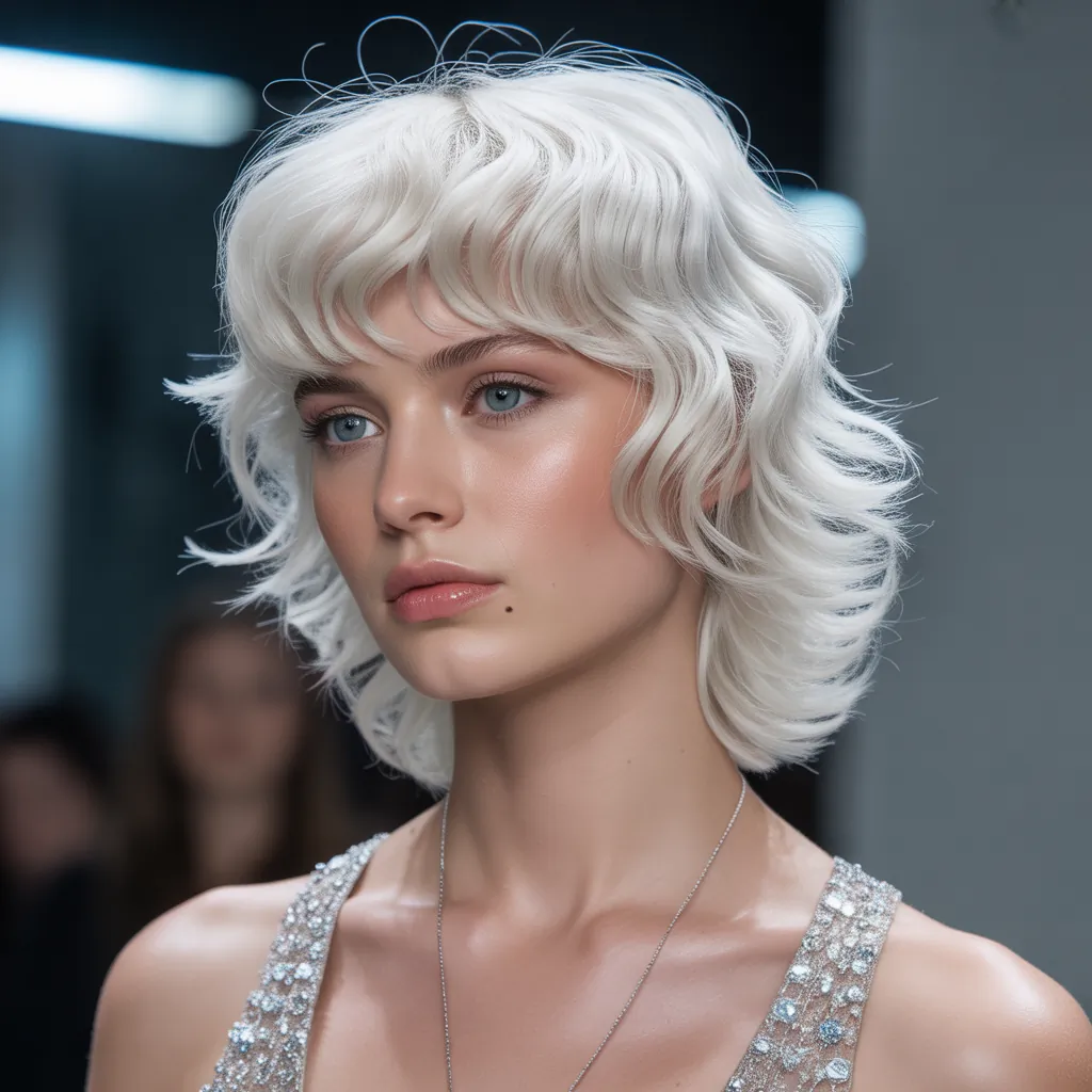 platinum blonde hairstyles