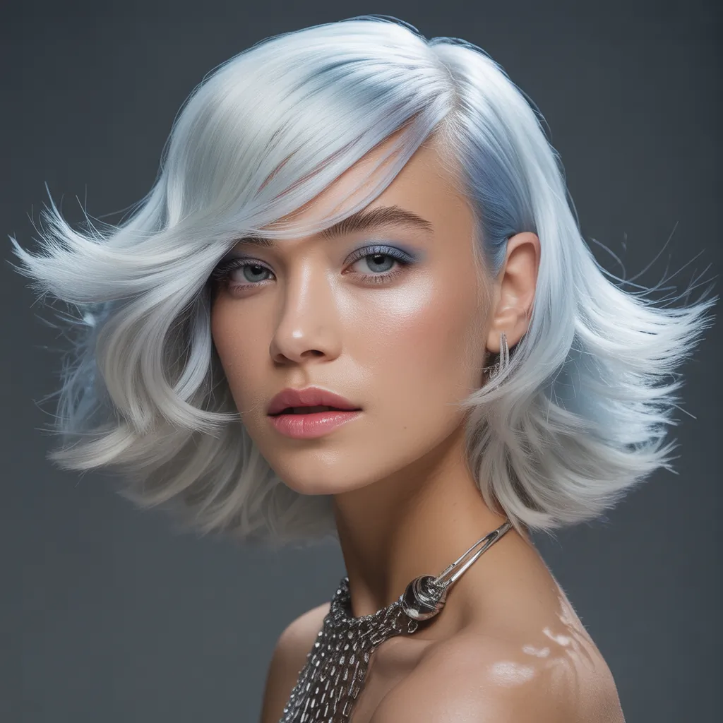 platinum blonde hairstyles
