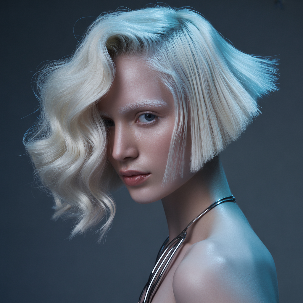 platinum blonde hairstyles