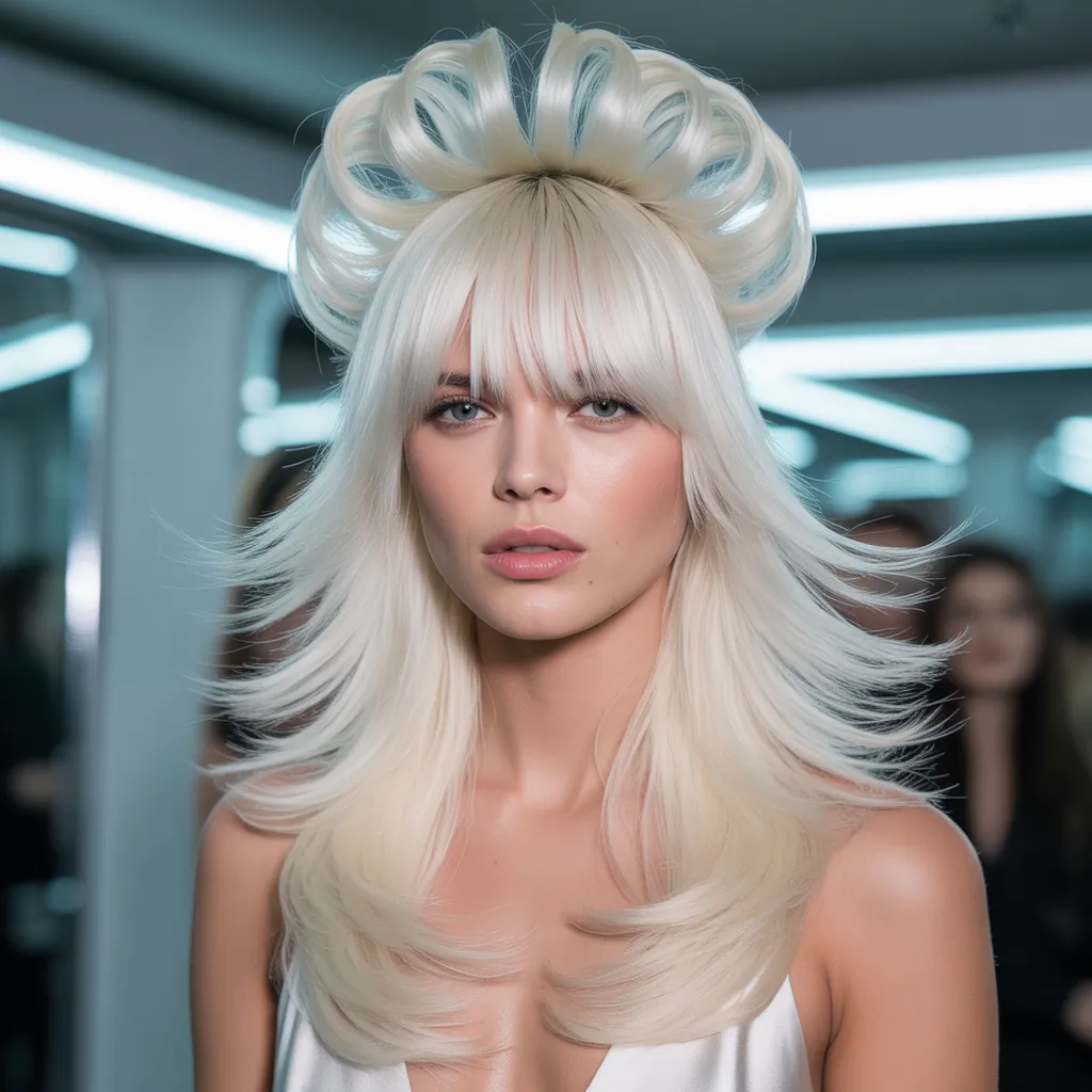 platinum blonde hairstyles