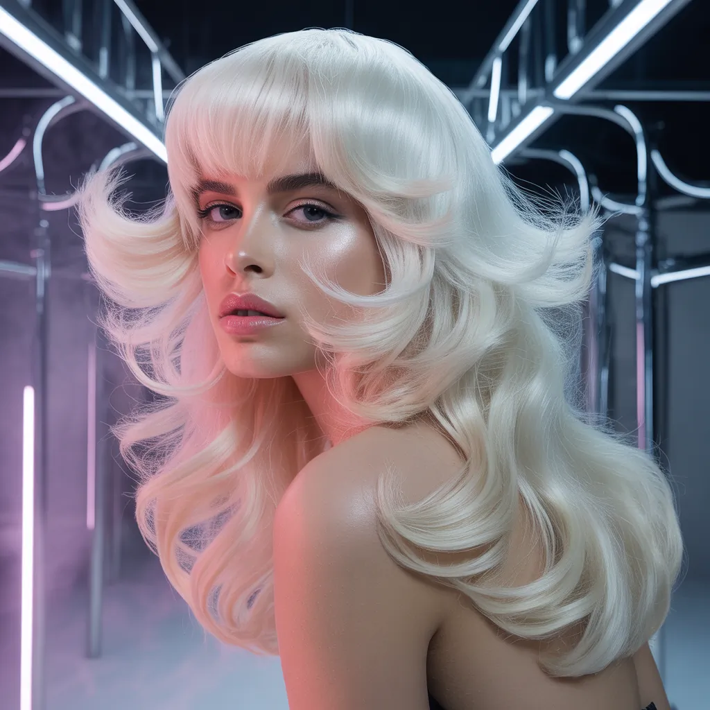 platinum blonde hairstyles