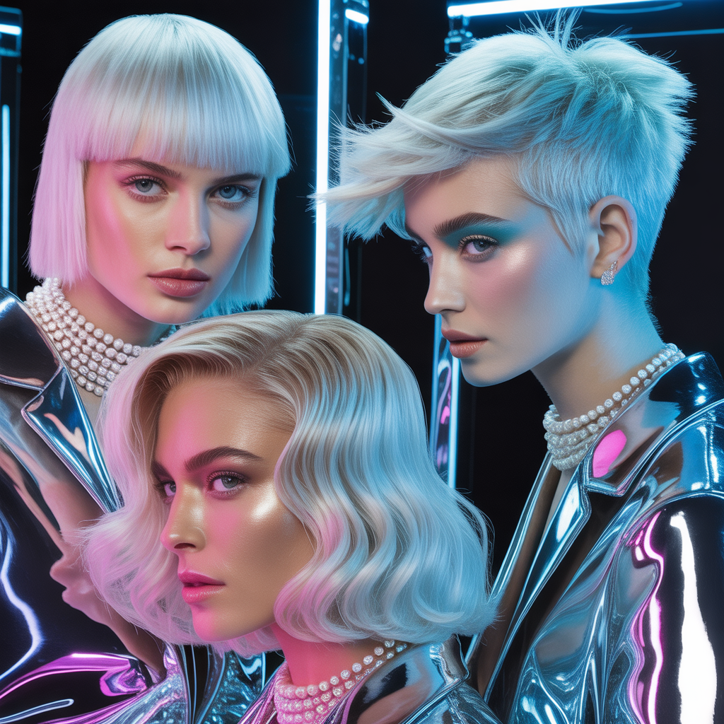 platinum blonde hairstyles